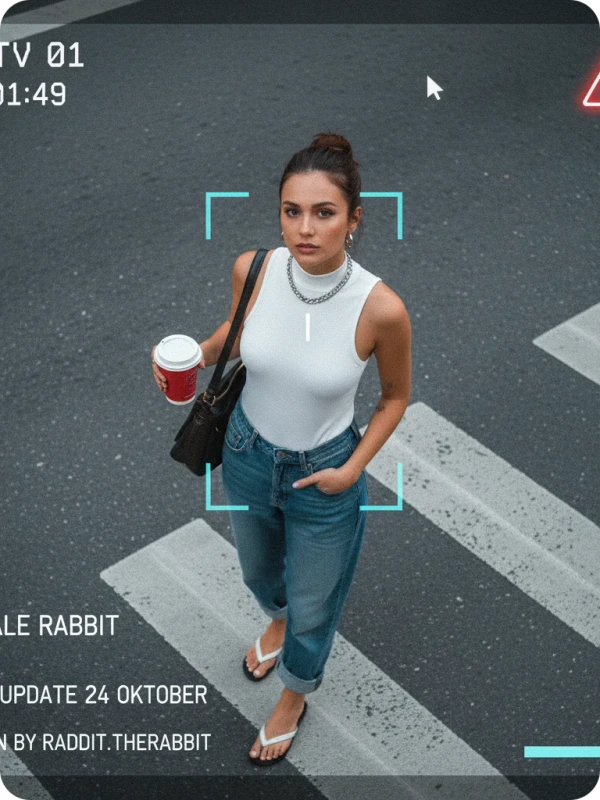 CCTV Rabbit: Y2K Street Surveillance