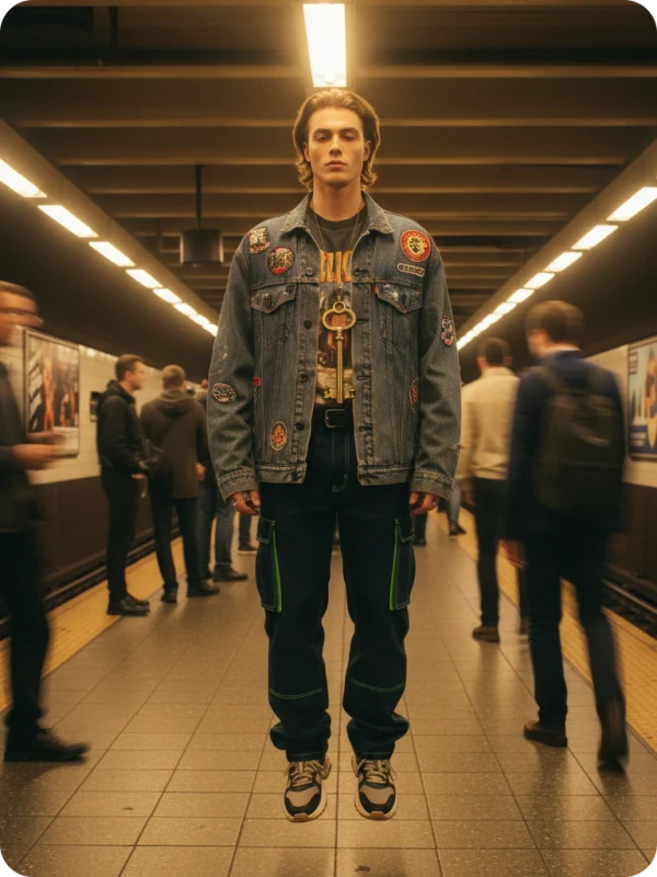 Subway Anomaly: Y2K Style & Levitation