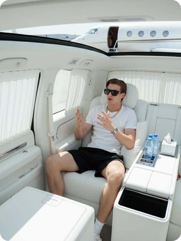 Luxury Air Travel: Private Jet & Comfort