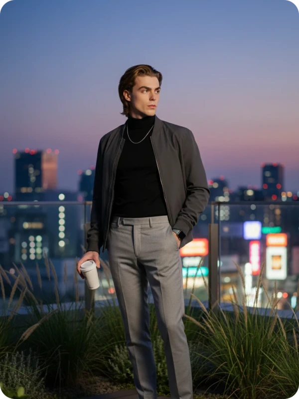 Tokyo Dusk: Urban Serenity & Modern Style