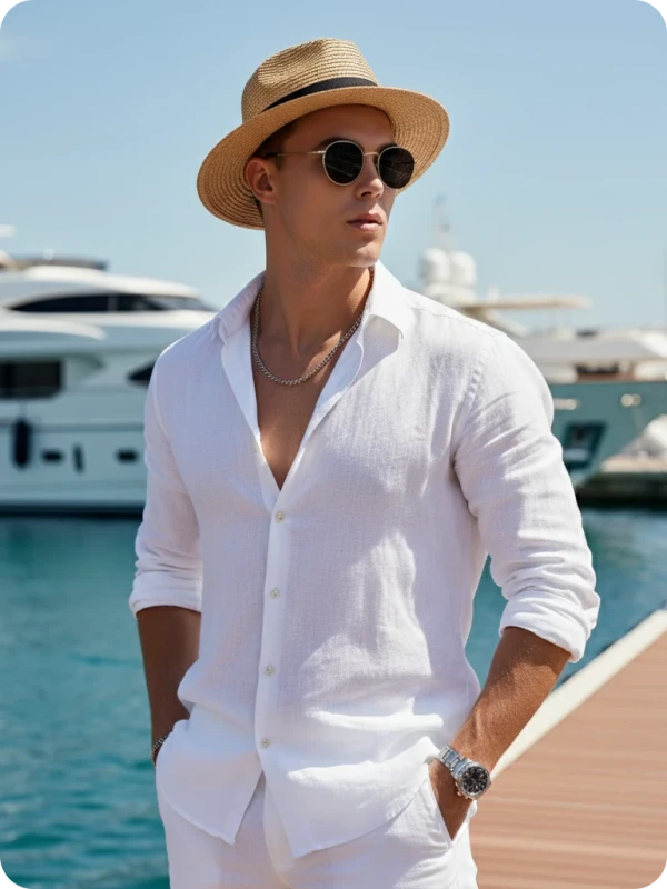 Aesthetic Marina Luxury: Summer Fashion