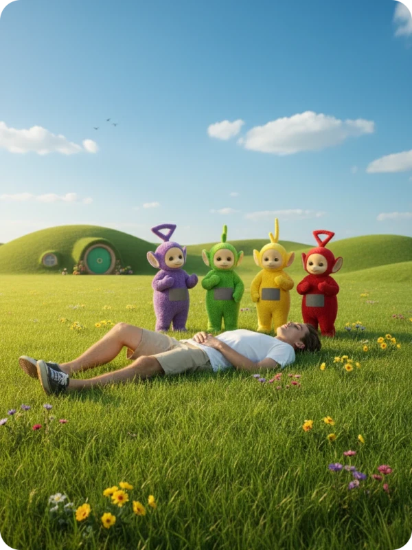 Teletubbies Land: Peaceful Meadow Relax