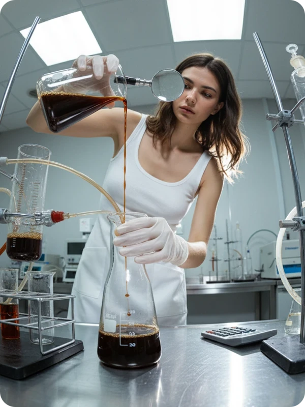 Cinematic Lab: Fisheye Scientist Portrait