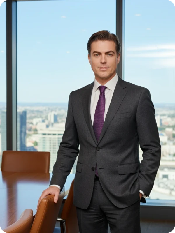 Executive Portrait in Modern Boardroom