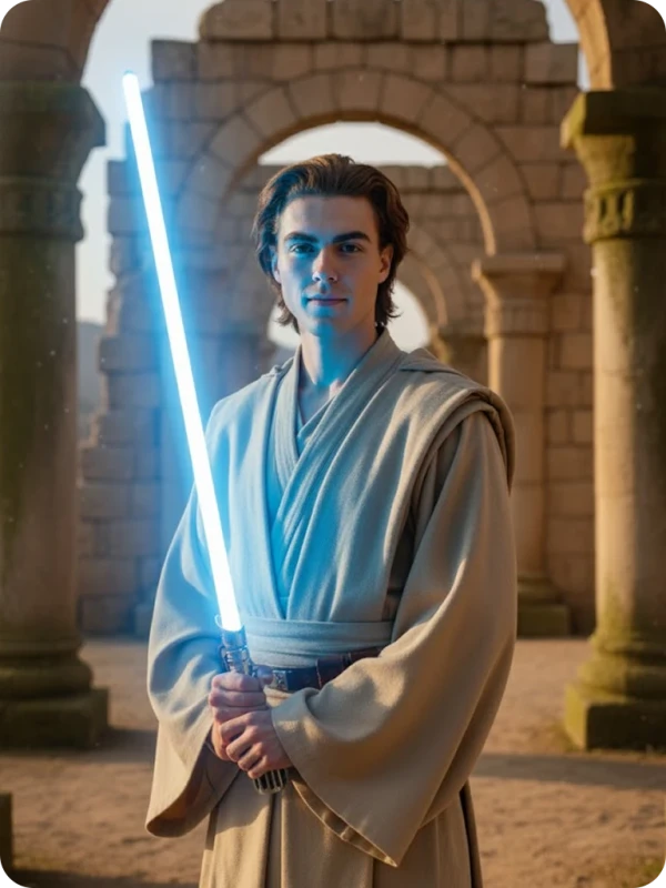 Jedi Portrait, Tatooine, Armadura Oscura